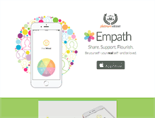 Tablet Screenshot of empathapp.com
